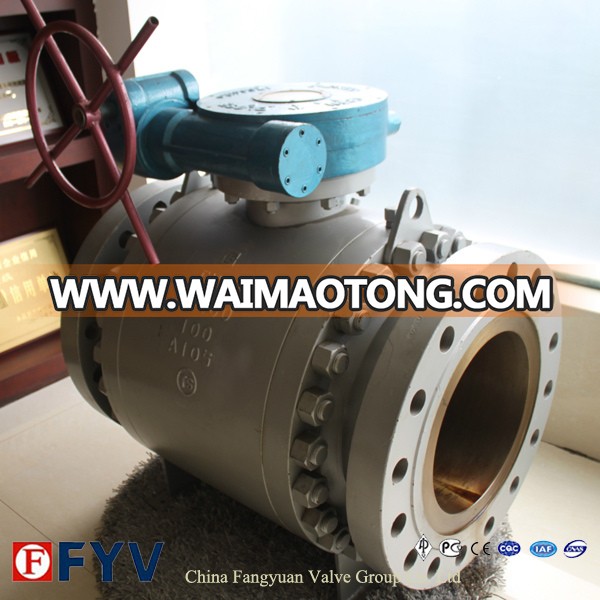 API 6D Full Bore Forged Steel Trunnion Ball Valves