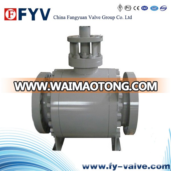 API Trunnion Mounted Ball Valve with Gear/Manual