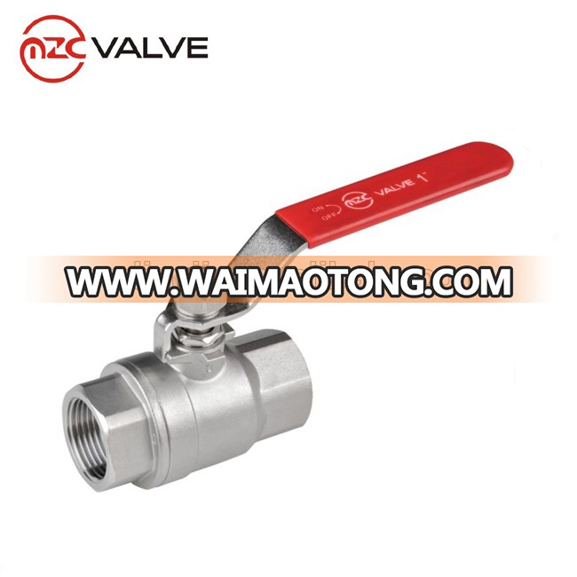 2-PC two piece ball valve with handles 1000WOG