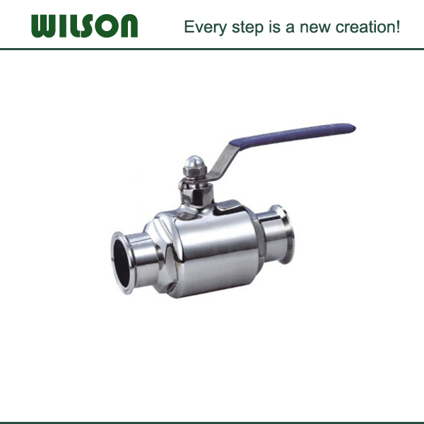 Manual Food Garde Tri Clamp Connection Ball Valve